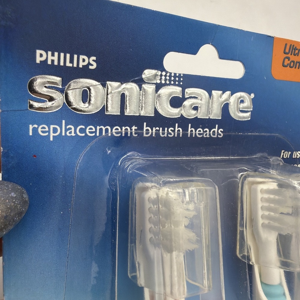 PHILIPS Sonicare Advance Compact Replacement Toothbrush Heads Vintage 2003 - Picture 9 of 9